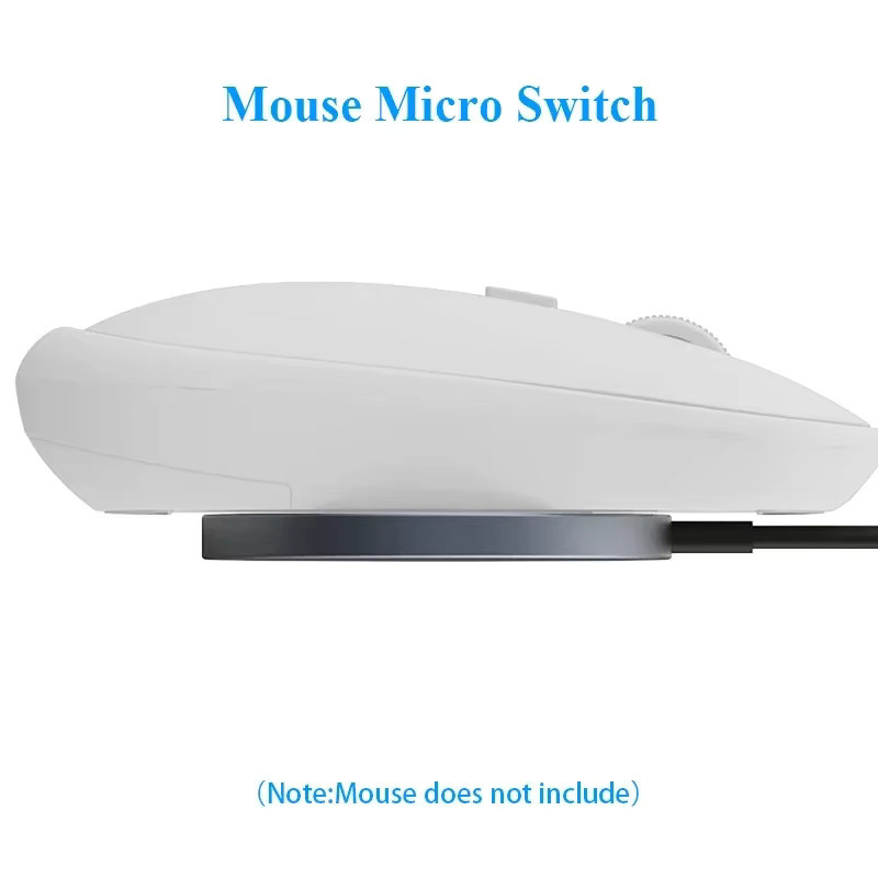 Luxuglow Unsichtbarer Maus-Jiggler in Weiß – Kabelloser Bluetooth Maus-Mover für Laptops zur Aktivierung des PCs - Bild 2