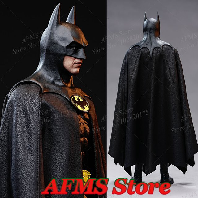 Hottoys Batman, Umhang Klassische Version, Schwarz, Zubehör - Bild 1