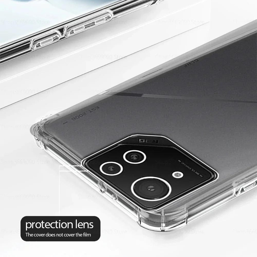 Asus ROG Phone 9 Stoßfeste TPU-Schutzhülle Transparent mit Airbag-Schutz - Bild 2