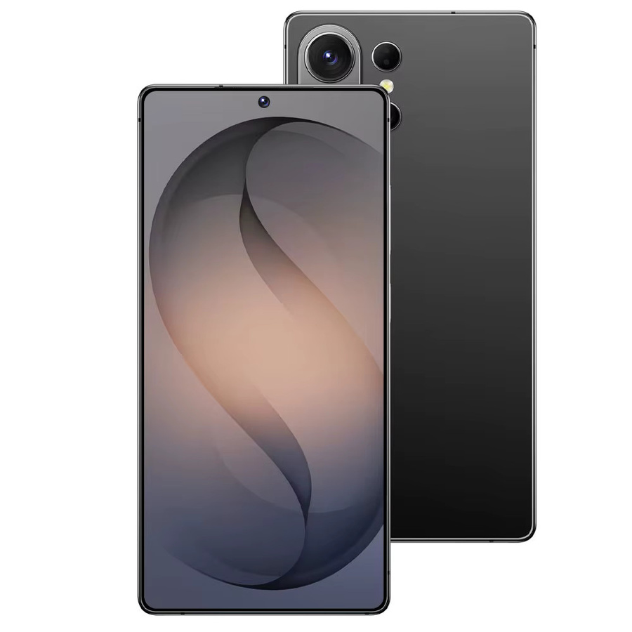CHOTOG S26 Ultra Smartphone Android 5G mit 7,3 Zoll HD Display, 22GB RAM, 2TB Speicher, 7800mAh Akku und 16+48MP Kamera in Schwarz - Bild 5