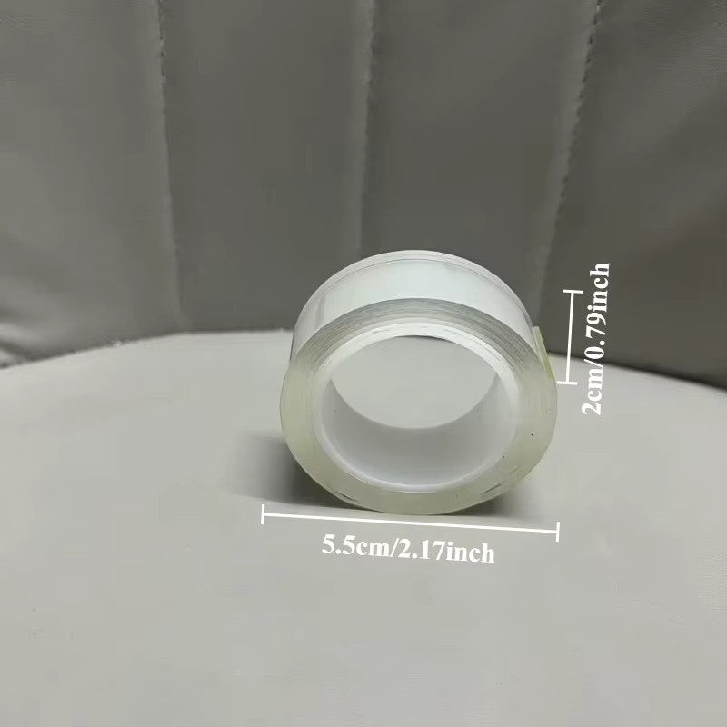 Secretless Nano-Klebeband transparent doppelseitig wasserdicht und hochviskos aus Acryl - Bild 2