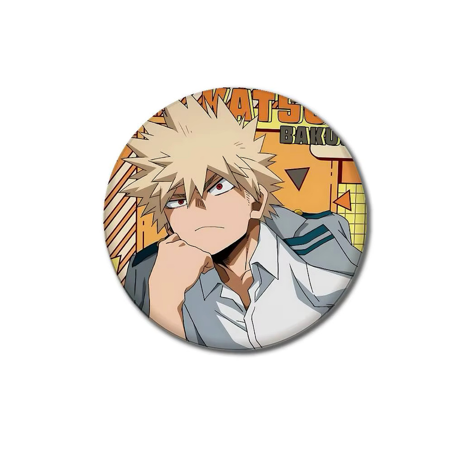 KAYOU Brosche, Katsuki Bakugo, Metall - Bild 5