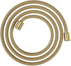 Hansgrohe Textilbrauseschlauch 2000 in Gold, 2 m Länge, mit Anti-Kink und Anti-Twist Funktion - Bild 1