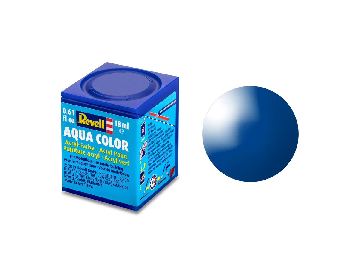 Revell Aqua-Farbe, Blau, glänzend, 18ml - Bild 4