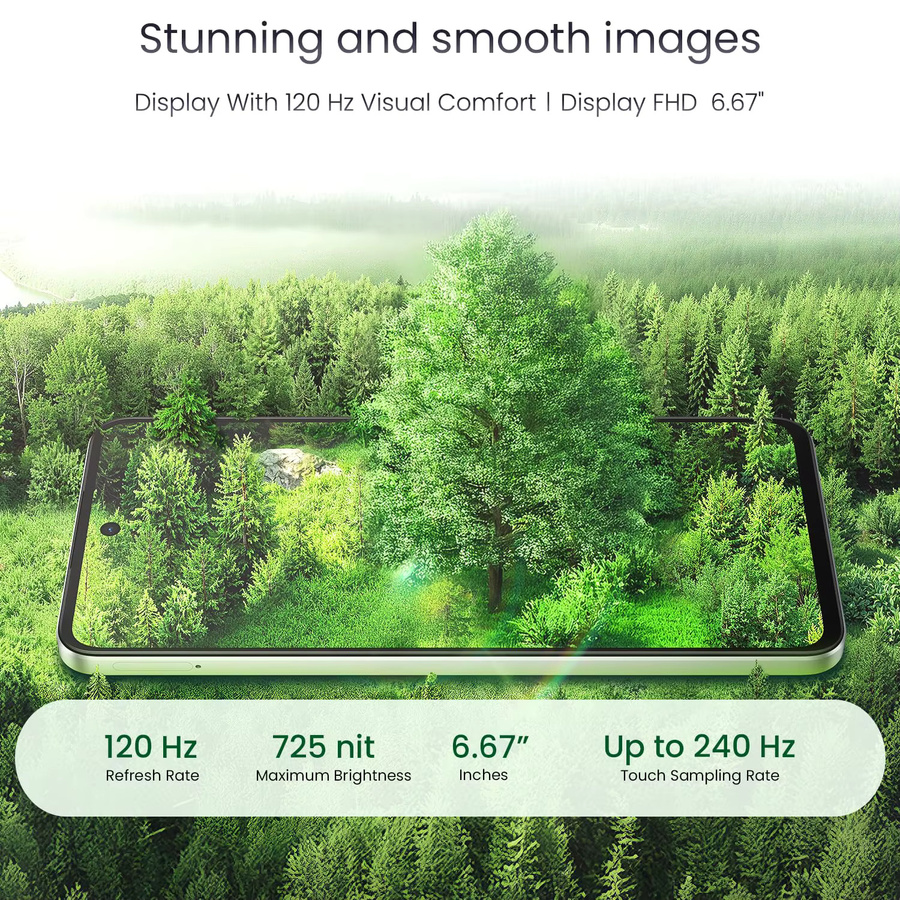 realme C71 Smartphone Globale Version in Green mit 128 GB Speicher, 6 GB RAM, 6300 mAh Akku und 45W Schnellladung - Bild 2