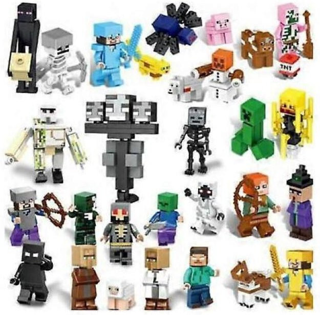 Flambero Minecraft Minifiguren Set, 29-teiliges Set - Bild 1