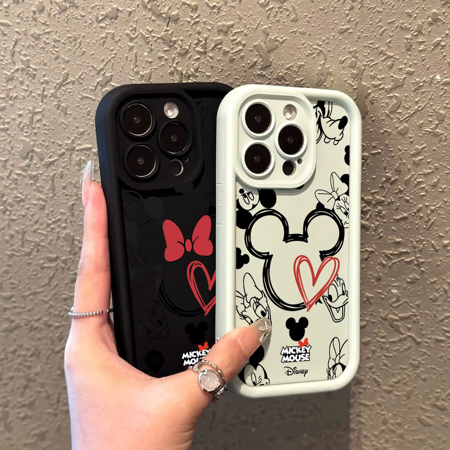 Disney Mickey Mouse Handyhülle für Xiaomi Redmi Note Serie (Modelle 7 bis 15, A5 Pro Plus, 4G/5G) aus weichem TPU in Schutzhüllen-Design - Bild 2