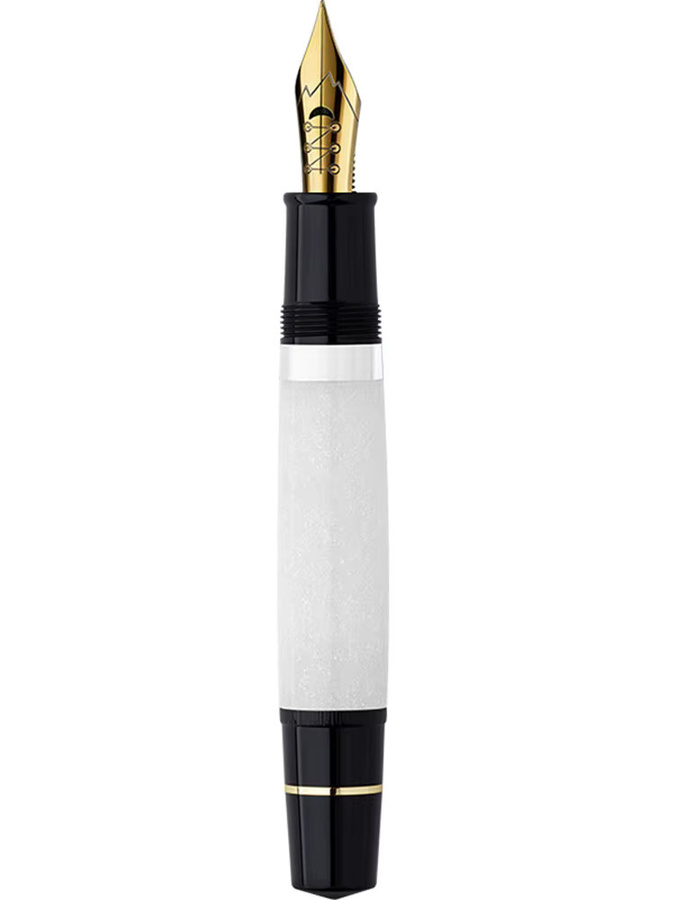 MAJOHN Flex Point Nib Füllfederhalter mit Kupferfeder für Kalligrafie und Kunst, Grau/Kupfer - Bild 4
