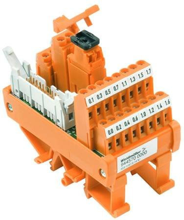 Weidmüller Übergabeelement RS 16IO 1W H Z 50 in Orange, 25 V/DC, V/AC (max) - Bild 1