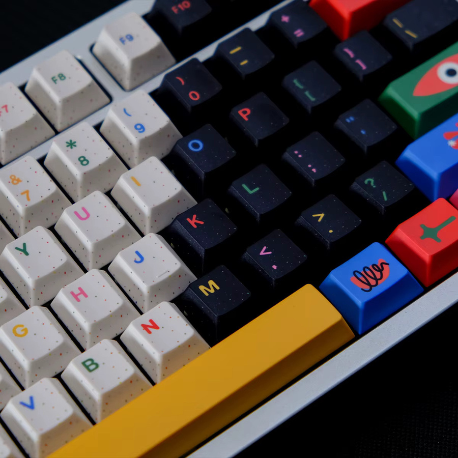 Venit Keys GMK Keycaps in Multicolour mit Sublimationsdruck im Cherry-Profil für mechanische Tastaturen (142 Tasten) - Bild 2