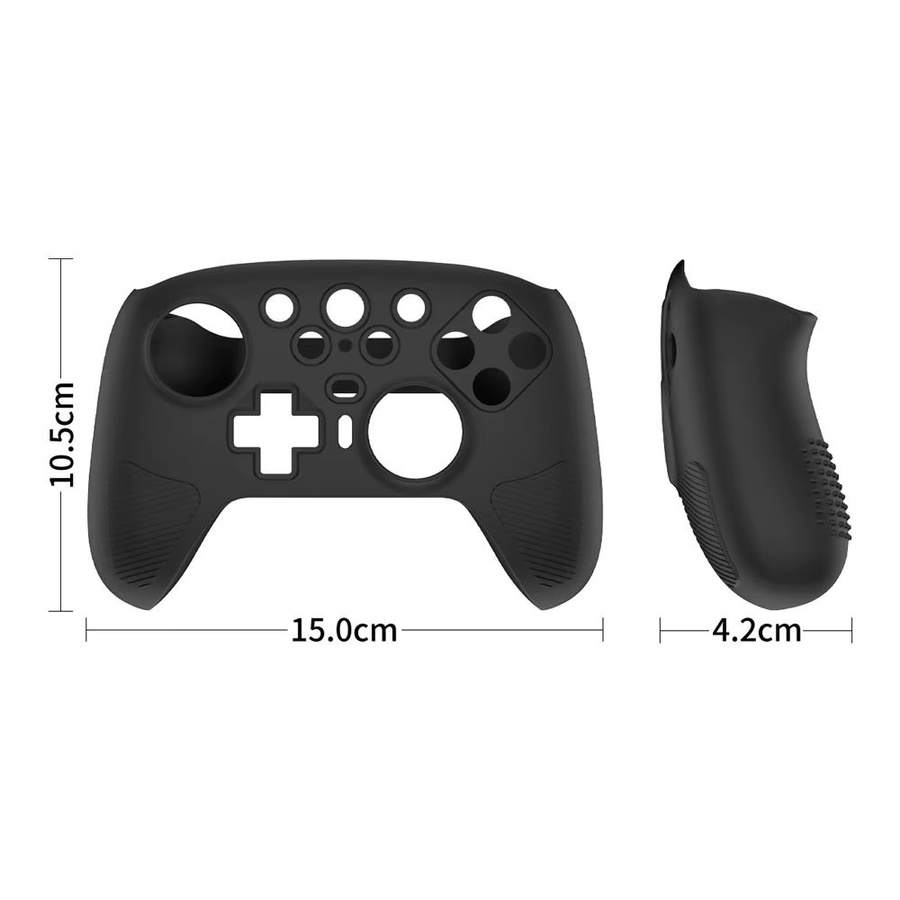 Stoßfeste Silikon-Gaming-Controller-Hülle in Schwarz für den 8BitDo Ultimate 2 Wireless Controller - Bild 5