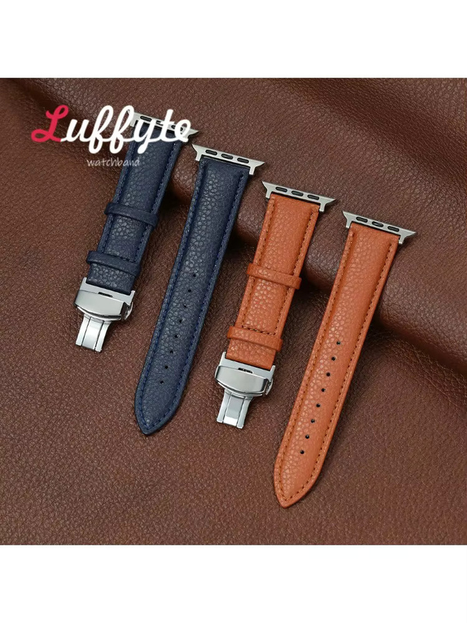 luffyte Uhrenarmband Leder, Unisex - Bild 2