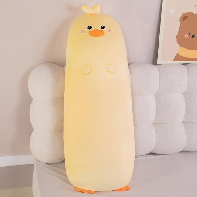 Yiran toy Schweinchen Ente Plüschpuppe, 70cm, Gelb - Bild 1