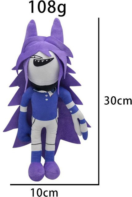 TreasuringU Miss Circle Puppen, Anime Kuscheltiere, violett, ab 14 Jahre - Bild 1