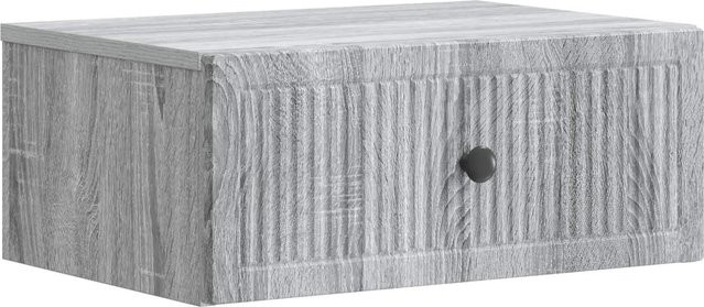vidaXL Nachttisch in Grau Sonoma, moderner Beistelltisch aus Holzwerkstoff, B/T/H: 49 x 34,5 x 20 cm - Bild 1