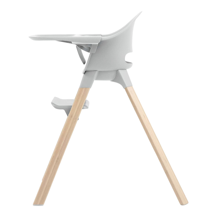 Stokke Clikk Hochstuhl in Grau mit 5-Punkt-Gurt für Kinder von 0 bis 3 Jahren - Bild 2