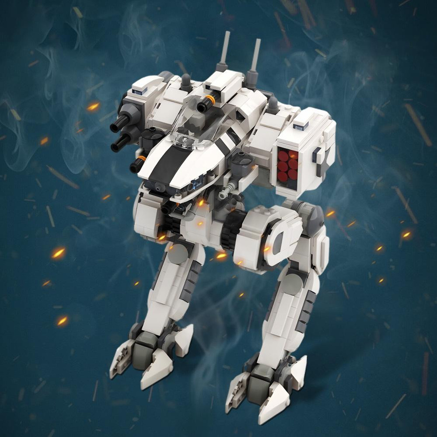 Gobricks MOC-213341 Battlemech Osiris Bausteine Spielzeug - Bild 2