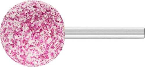PFERD Schleifstift Kugel pink A24 für Stahl und Stahlguss Durchmesser: 32 mm, Schaft-Durchmesser: 6 mm - Bild 1