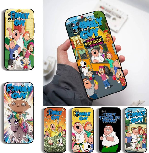Cartoon G-Guy Cool F-Family Soft Cover Handyhülle für Samsung Galaxy S21 S22 S23 S24 S25 S26 Ultra Plus FE 5G in Multicolour - Bild 1