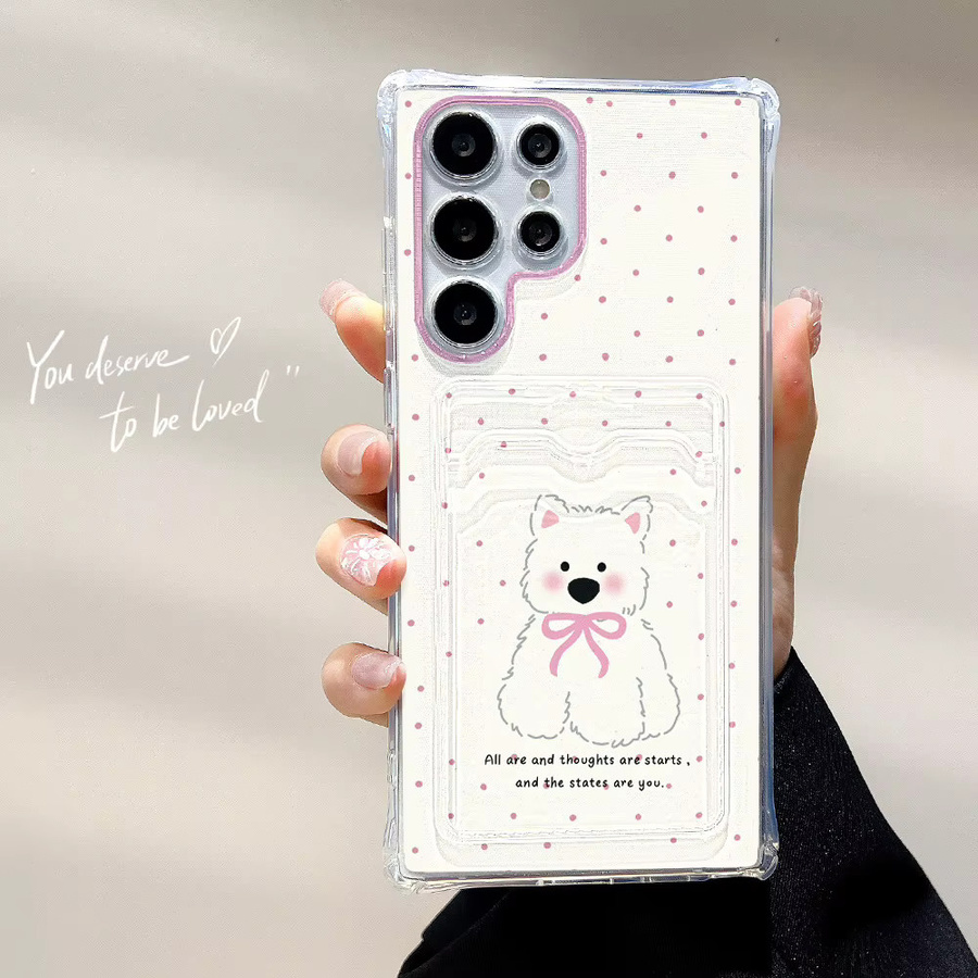 Kartenhalter Handyhülle aus weichem TPU für Samsung Galaxy A56 5G, A55, A54, A36, A35, A53, A52, A26, A25, A22, A17, A16, A15, A14, A13, A07, A06, A05s - Bild 2