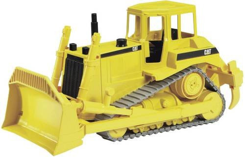 Bruder CAT Caterpillar Bulldozer Baufahrzeug Modell in Gelb - Bild 1