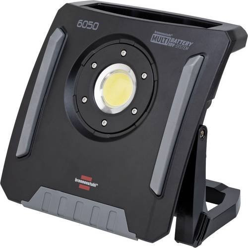 Brennenstuhl Multi Battery LED Hybrid Baustrahler 6050 MH, 6200 lm, 61.6 W, IP65, Schwarz - Bild 1