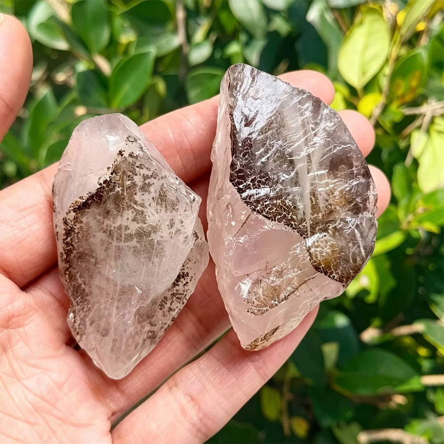 CrystalHola Natürlicher Donghai Dendritischer Quarz Kristallbaum aus Rohstein zur Dekoration - Bild 2