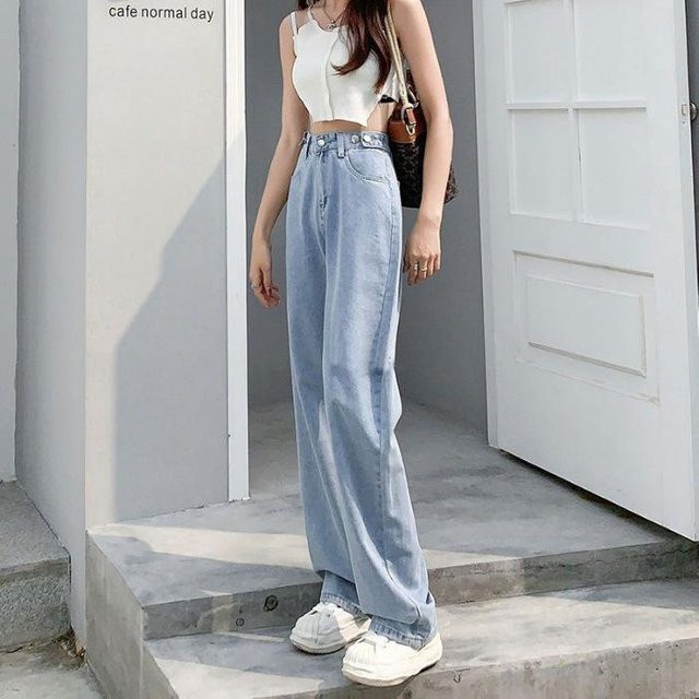 Fancy Style Studio Damenhose, Jeans, grau, 2XL - Bild 1