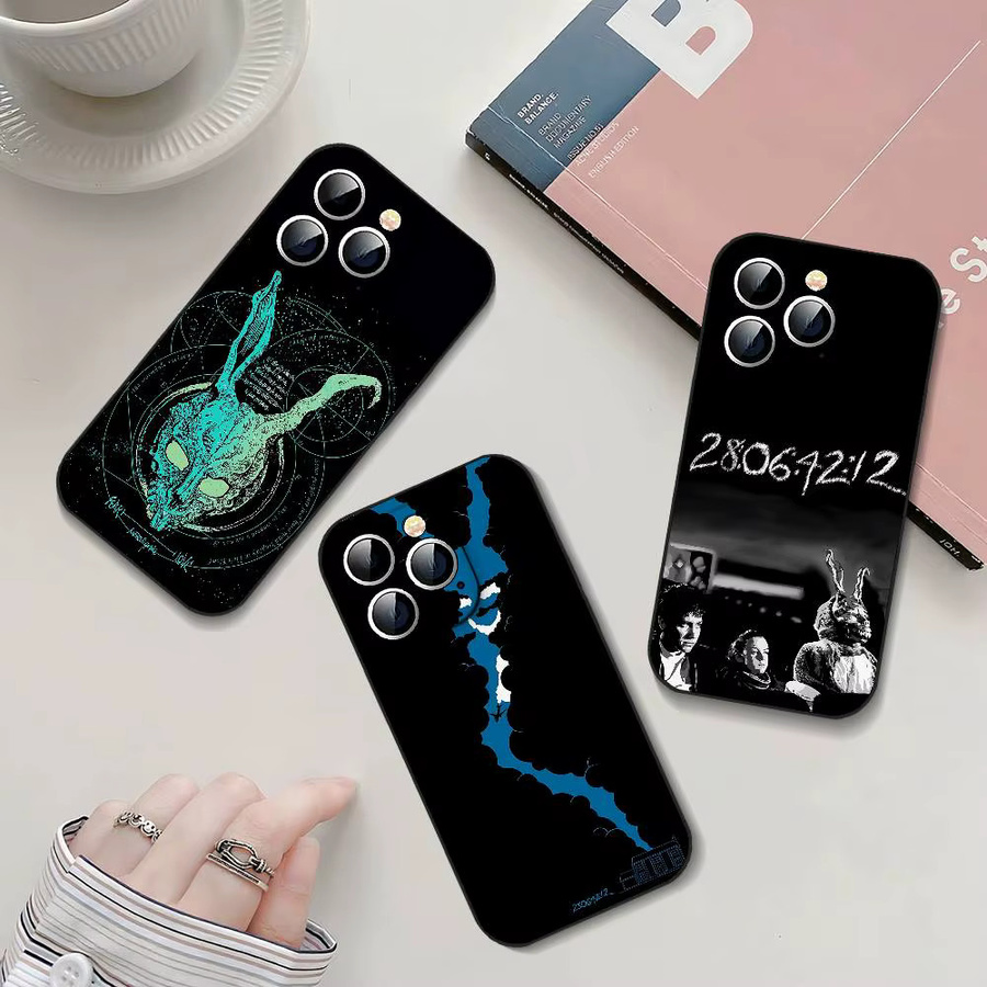 D-Donnie D-Darkos Film Handyhülle Schwarz für iPhone 17, 16, 15, 14, 13, 11 Pro Max, Plus, X, Xr, Xs Max und 13 Mini - Bild 2