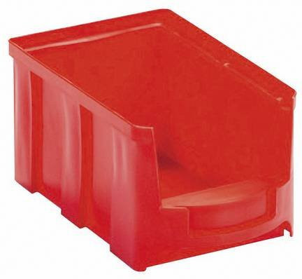 VISO STAR2R Sichtlagerkasten in Rot, B/T/H: 10,0 x 16,3 x 8,2 cm - Bild 1
