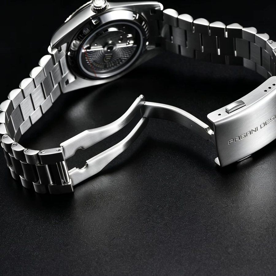 PAGANI DESIGN Armbanduhr, Automatik, Edelstahl, Saphirglas, Herren - Bild 2