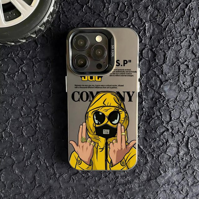 Luxus C-Cp Handyhülle mit matter Rückseite für Apple iPhone in Multicolour - Bild 1