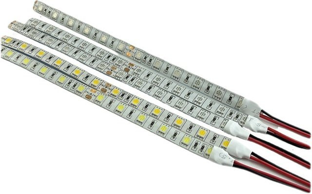 JOYPINJ LED Streifen Set 10 Stück, RGB SMD LED-Band, wasserdicht, verschiedene Farben: Rot, Grün, Blau, Gelb - Bild 1