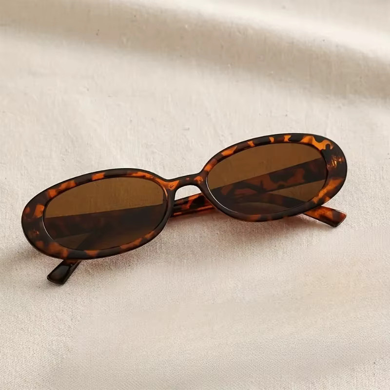 BMAD Sonnenbrille, Damen, oval, Vollrand, Leopardenmuster, braun, multicolor, Kunststoff - Bild 4