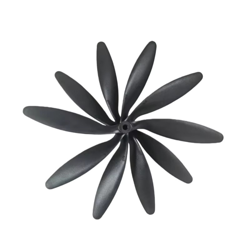 BANGSHE Propeller für Starrflügler, Su 27 Modell, KT-Board-Flugzeug, Anti-Drop-Propeller, 2212 Motor, 8-Zoll-Propellerblatt, Zubehör, Kunststoff, Schwarz - Bild 3