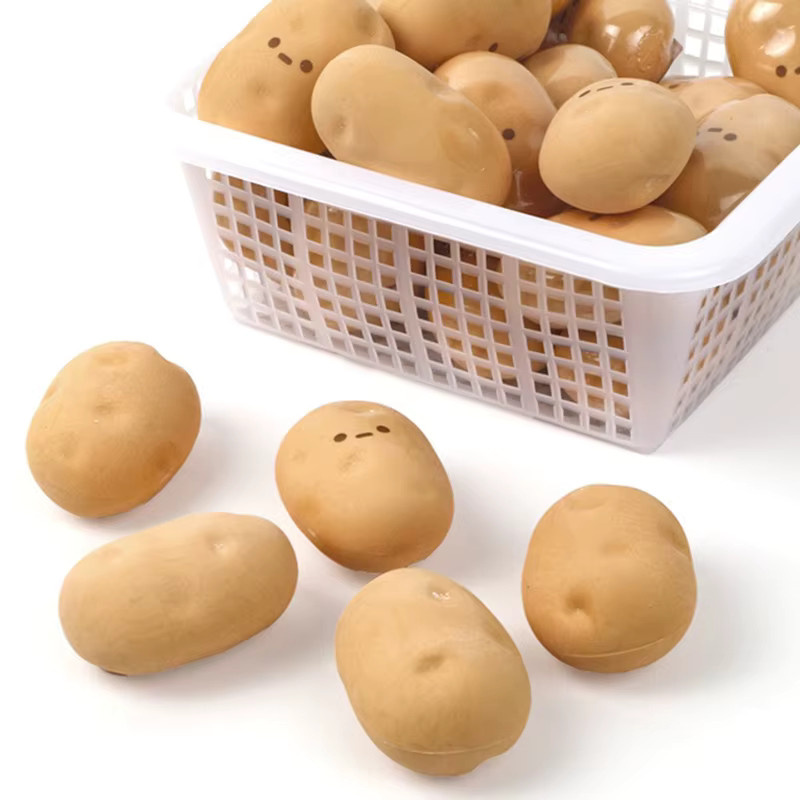 Kreativer Radiergummi in Kartoffelform für Kinder und Hausaufgaben - Bild 3