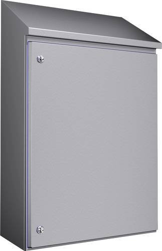 Rittal Schaltschrank HD 1312.600 in Grau aus Edelstahl B/T/H: 81,0 x 61,0 x 30,0 cm - Bild 1