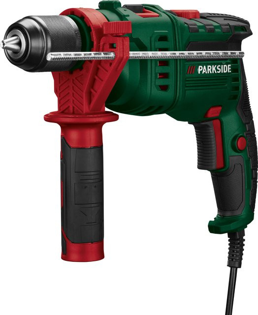 PARKSIDE Schlagbohrmaschine PSBM 750 B3 in Grün mit 750 W Netzbetrieb - Bild 1