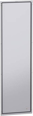 Schneider Electric Rückwand PanelSeT SFN für elektrische Gehäuse, Außenbefestigung, grau, H: 200 cm, B: 60 cm - Bild 1