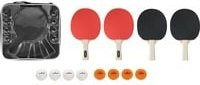 Hudora Tischtennisset Friends Fitnessgerät in Weiß und Orange - Bild 1