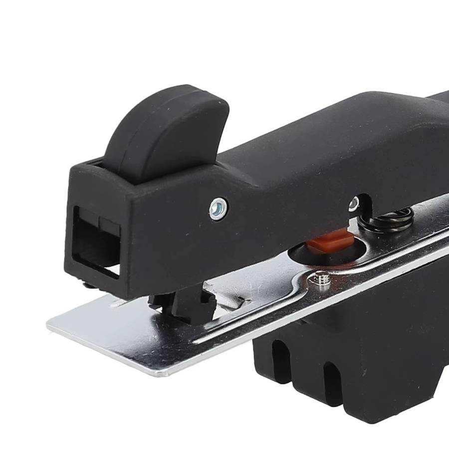 2NO Elektrischer Trigger Schalter AC 250V 12A 5E4 Schwarz für Winkel schleifer Polierer B/T/H: 10,6 x 2,5 x 6,0 cm - Bild 2