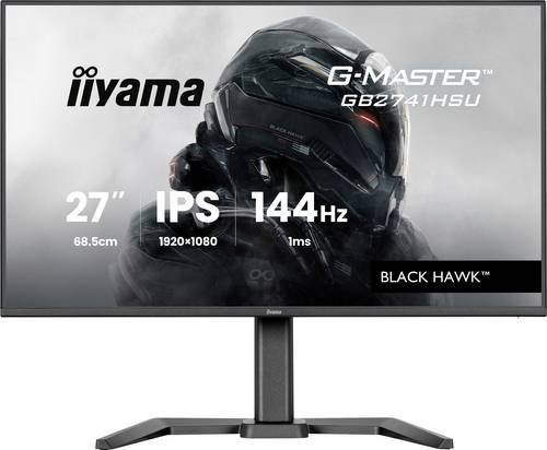 Iiyama G-Master GB2741HSU-B1 Black Hawk Gaming-Monitor, 27 Zoll, Full HD, IPS, 144 Hz, Schwarz - Bild 1