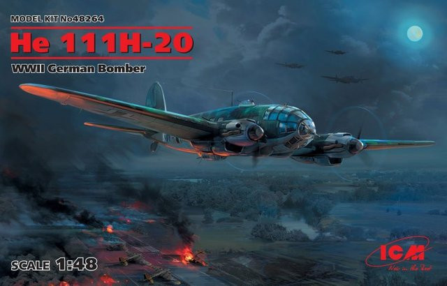 ICM Heinkel He 111 H-20, Modellbau, 1:48 - Bild 1