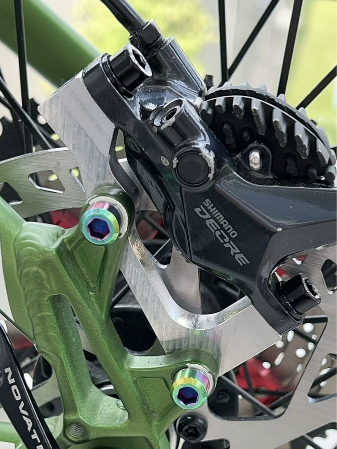 Ti-meda Tech Titanschraube M5 aus Titan für Fahrrad MTB und Rennrad, verschiedene Längen von 10 mm bis 60 mm, Farbe: Mehrfarbig - Bild 2