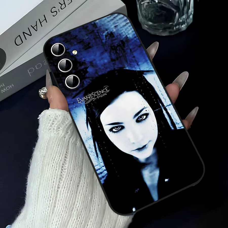 Handyhülle E-Evanescence Fallen A-Amy Lee Soft Cover für Samsung Galaxy S21 S22 S23 S24 S25 S26 Ultra FE Plus 5G A52S - Bild 4