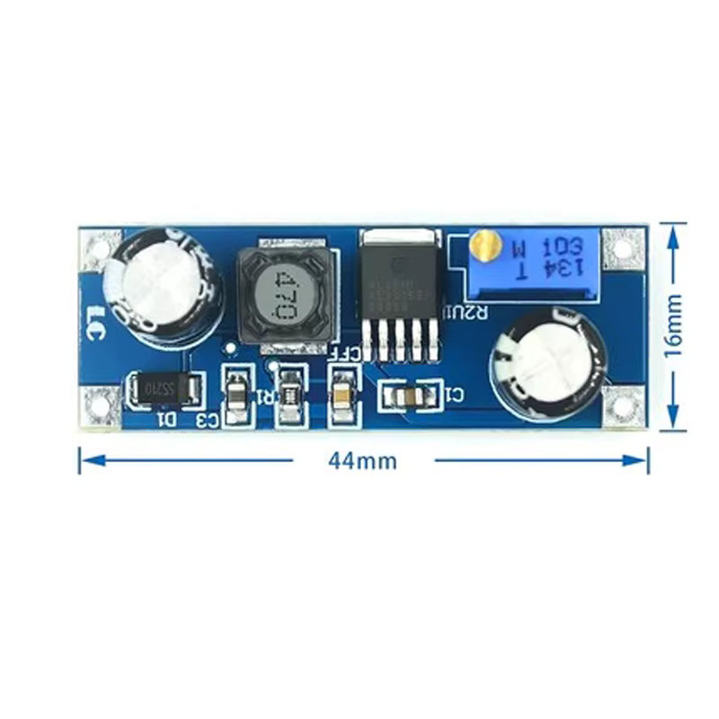Si Tai&SH XL7015 DC-DC-Abwärtsmodul Wandler mit breitem Spannungseingang 5V-80V in Blau - Bild 2