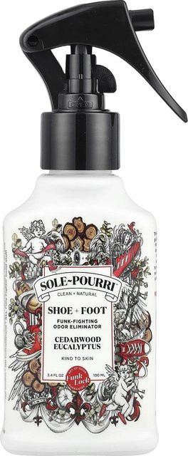 Poo-Pourri Sole-Pourri Schuh + Fuß Geruchsentferner, Zedernholz Eukalyptus, 100 ml - Bild 1