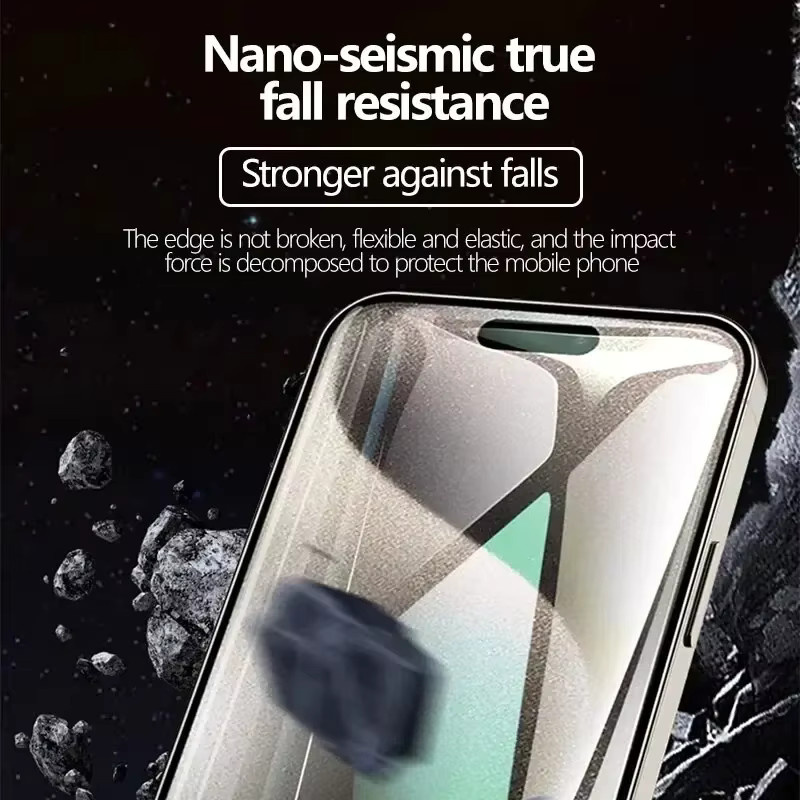 3er-Set Hydrogel-Schutzfolien für Apple iPhone 11 bis 17 Pro Max, Full Cover Displayfolie, transparent - Bild 2
