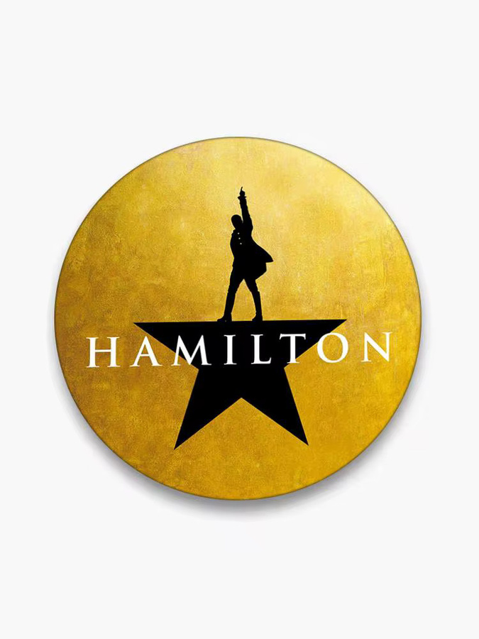 Brosche American Musical Hamilton Anime Cartoon-Stil, Emaille-Pin - Bild 6