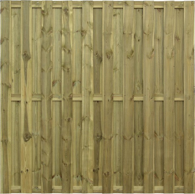 Holzzaun Dichtzaun Multi B: 180 cm, H: 180 cm - Bild 1